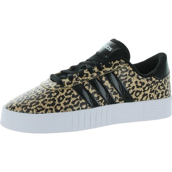 ADIDAS - COURT LEOPARD BOLD FITNESS LIFESTYLE SKATEBOARDING TRAINERS - NWT - Picture 3 of 3